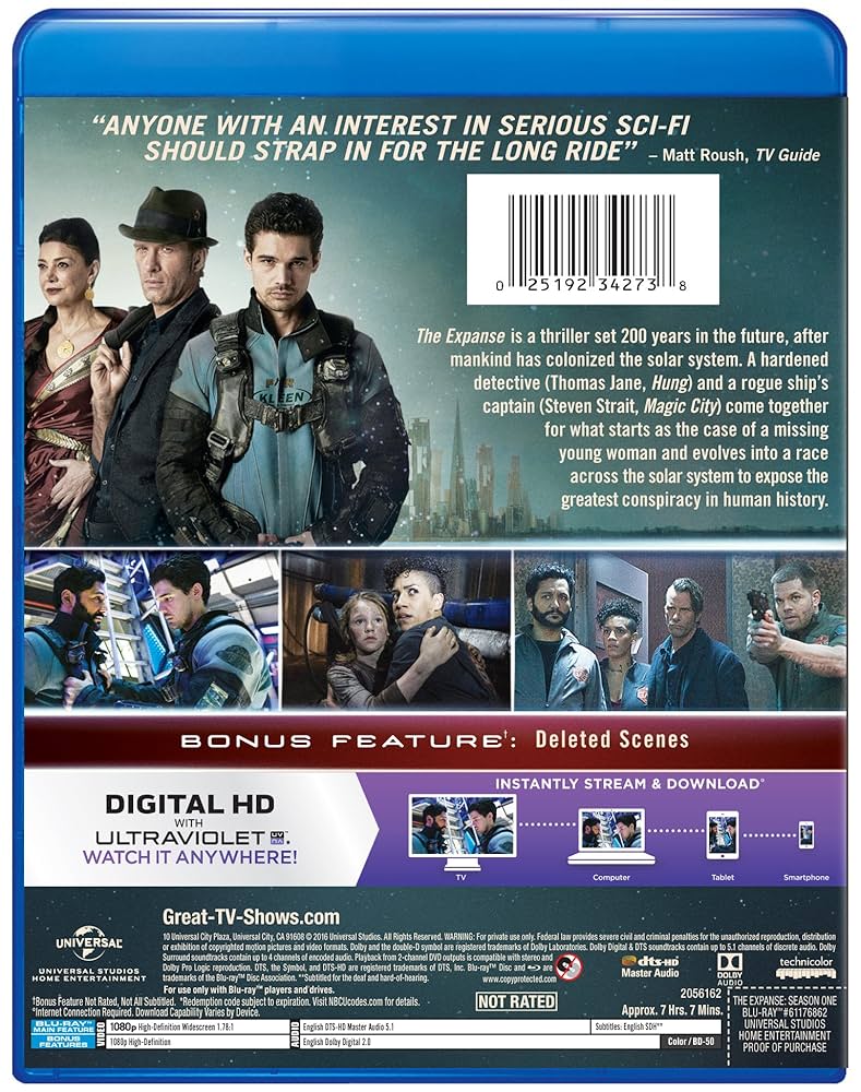 海外輸入盤　Expanse: シーズン2 [Blu-ray] 海外輸入盤 Expanse: シーズン2 [Blu-ray] Amazon.com: The